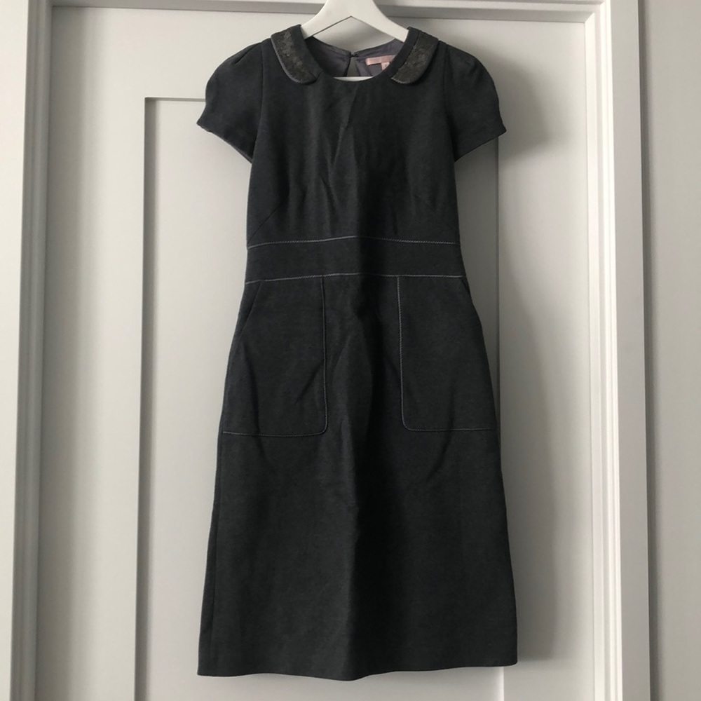 Rebecca Taylor dark gray dress